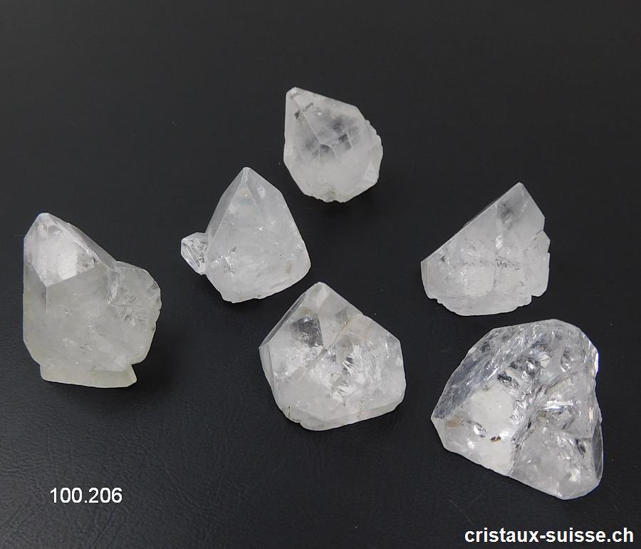 Apophyllite cristal, H. 2 à 2,5 cm / 9 à 11 grammes