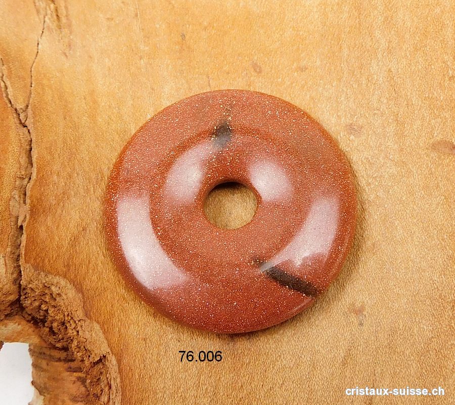 Rivière d'or brune, donut 4 cm. OFFRE SPECIALE