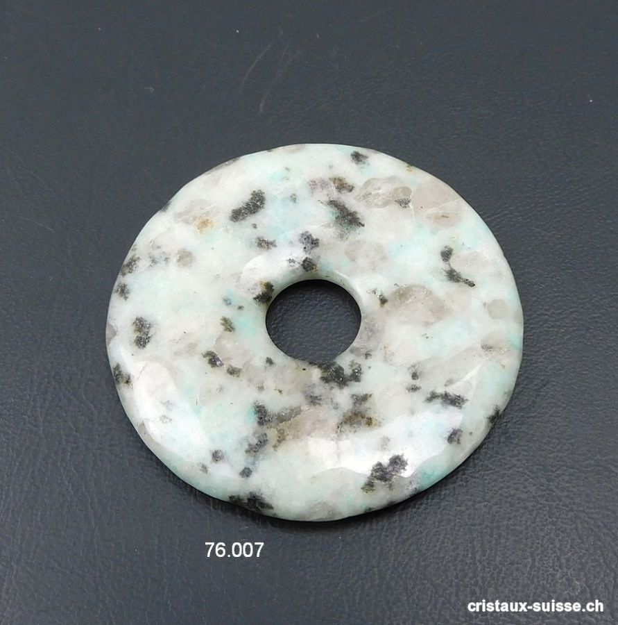 Amazonite - Granit, donut 4,5 cm