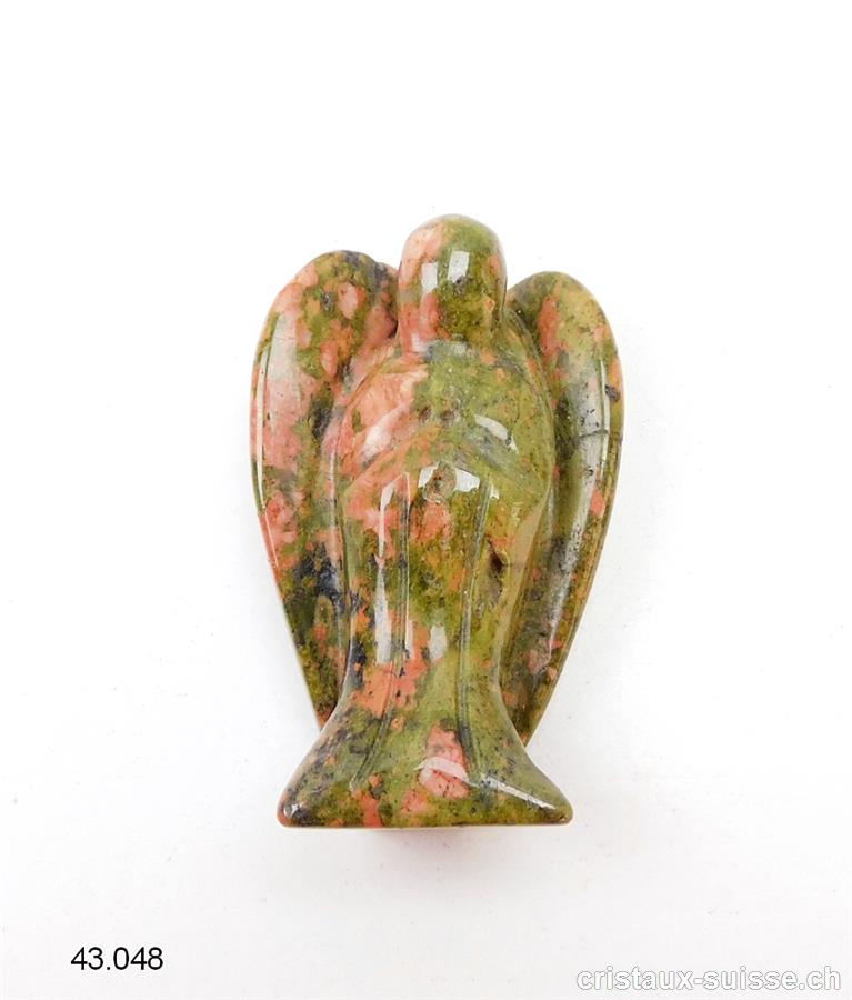 main reiki ange gardien unakite de pierres précieuses taillées Collier-CD1985A 