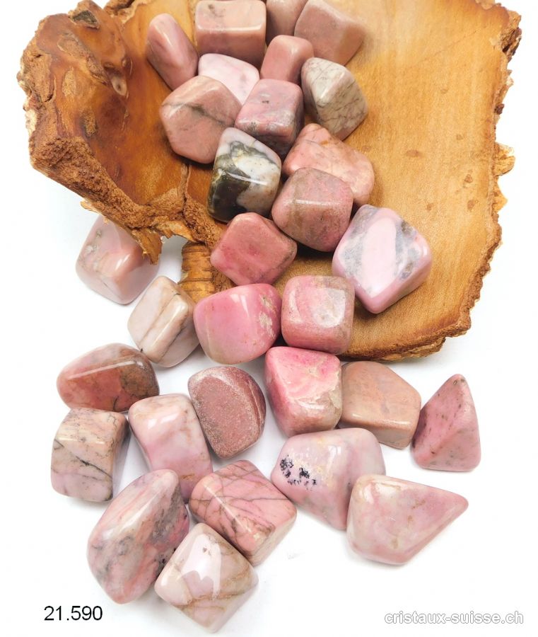 Rhodonite 1,5 - 2 cm. Taille SM. Offre Spéciale