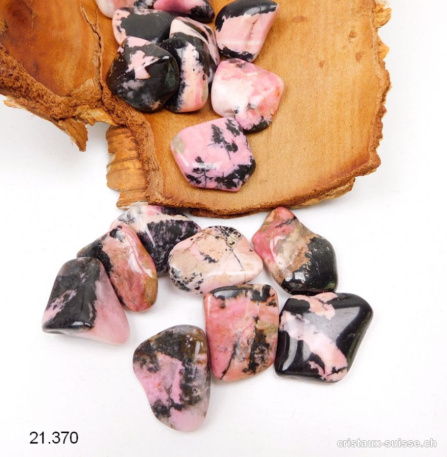 Rhodonite 1,5 - 2,5 cm/8 - 9 grammes. Taille S-M