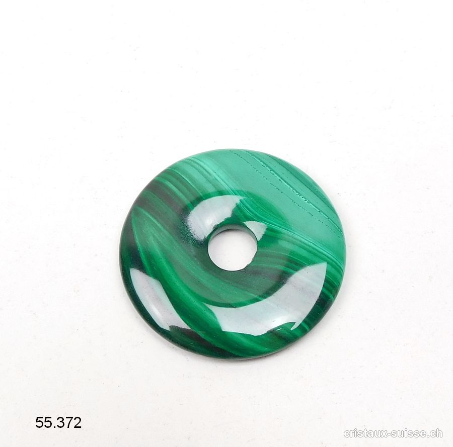 Malachite donut 3,8 - 4 cm. Qual. A