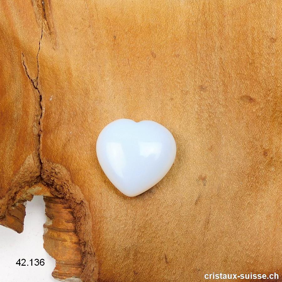 Coeur Opaline - Opalite 2,5 cm