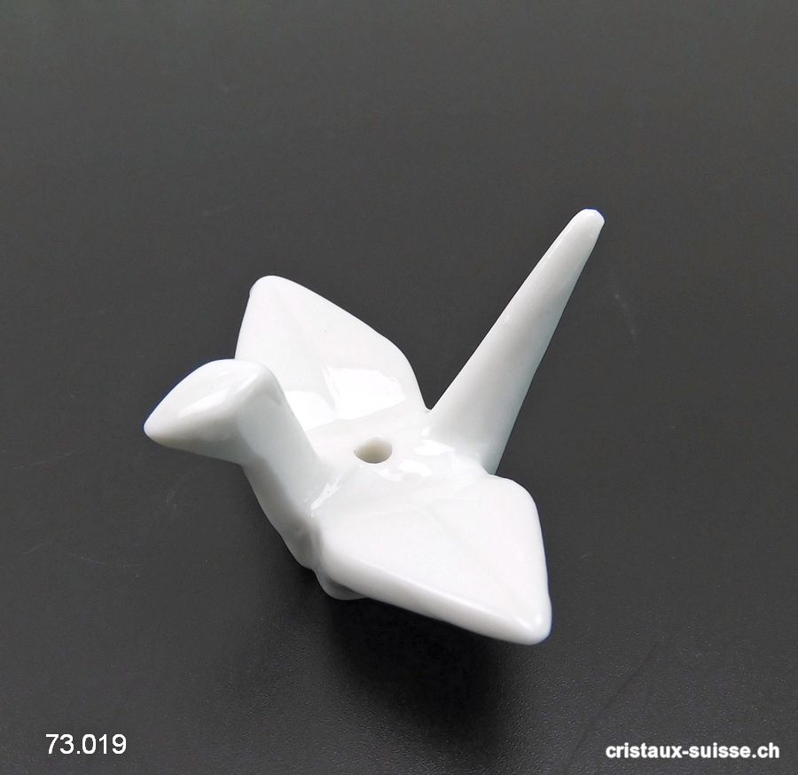 Porte-encens Oiseau mini, blanc