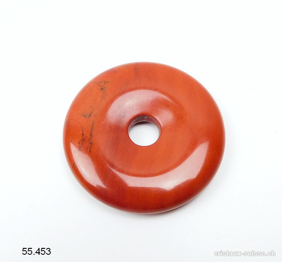 Jaspe rouge Donut 4 cm