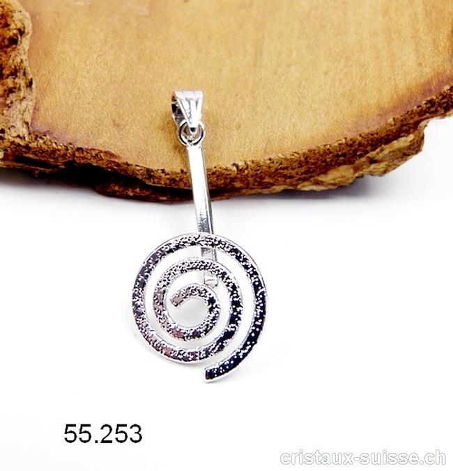 Suspend Spirale métal structuré, pour donut 3 à 4 cm. OFFRE SPECIALE