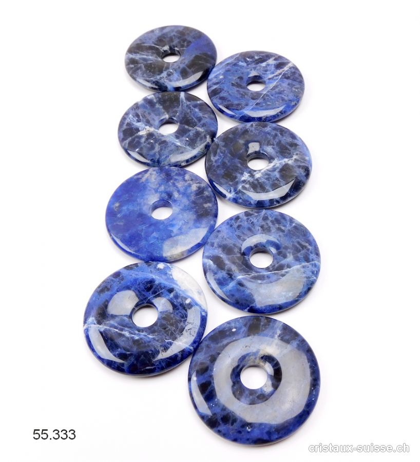 Sodalite Donut 4 cm