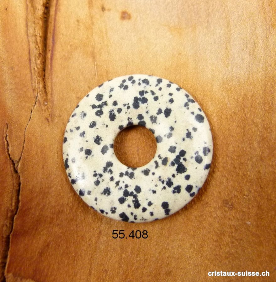 Jaspe Dalmatien - Aplite - donut 3,5 cm