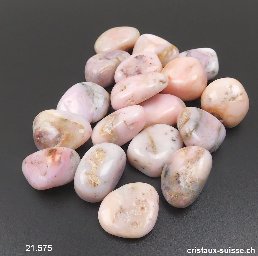 Opale des Andes rose, Chrysopale 2 - 3 cm / 7 à 10 grammes. Taille M. Offre Spéciale