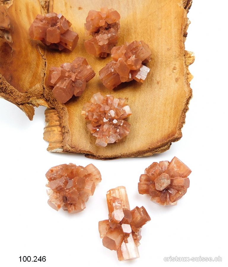 Aragonite brute du Maroc 3 à 3,5 cm. Qualité A