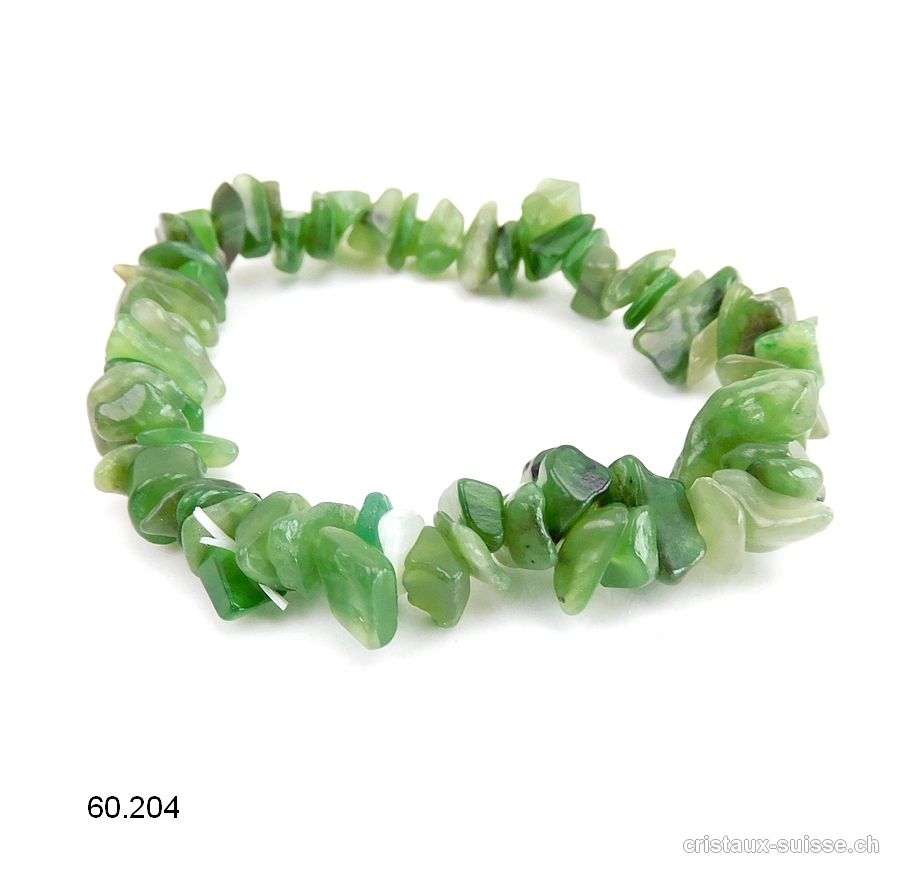 Bracelet Néphrite - Jade 18 cm