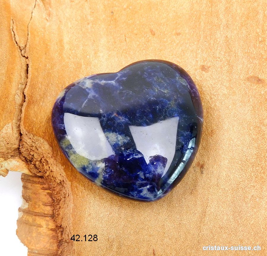 Coeur Sodalite 4,2 x 4 x 1,5 cm