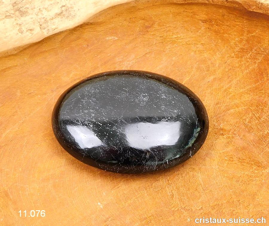 Tourmaline noire - Schörl, galet 5,8-6 x 4-4,5 cm