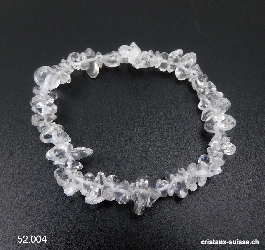 Bracelet Cristal de Roche 16,5-17 cm. Taille XS-S. Offre Spéciale