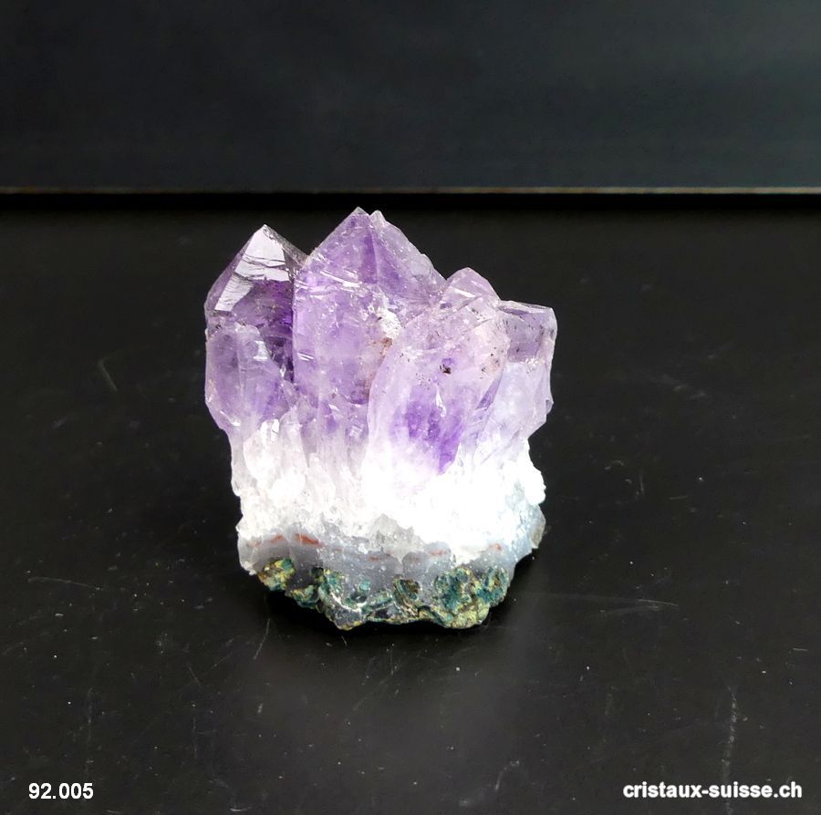 Améthyste d'Uruguay, petite druse. Pièce unique. OFFRE SPECIALE