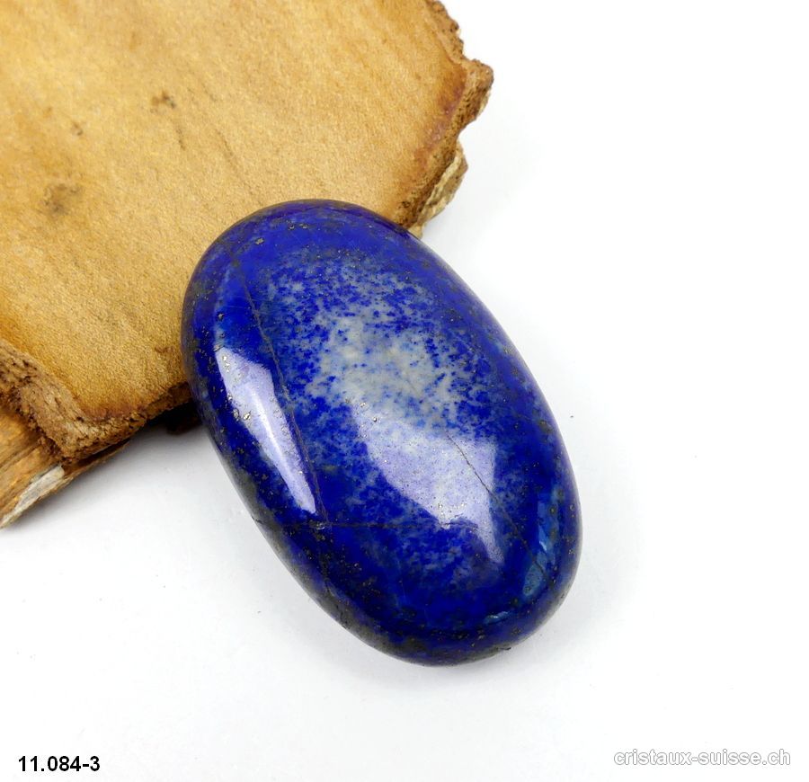 Lapis-Lazuli d'Afghanistan, galet 5,4 x 3,3 x 1,7 cm. Pièce unique
