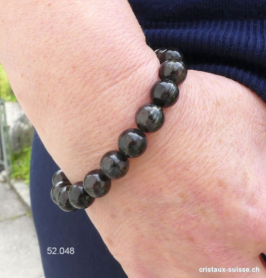 Bracelet Astrophyllite - Arfvedsonite 10 mm / 19 cm
