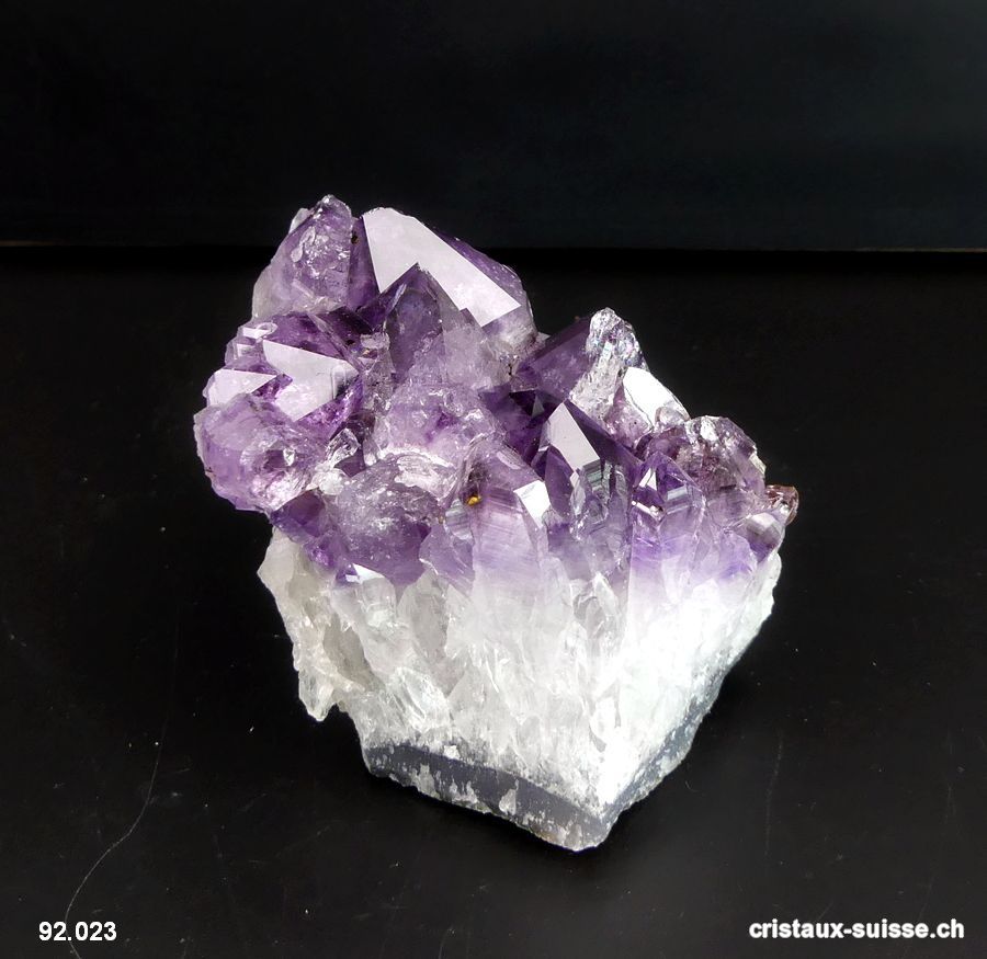 Améthyste du Brésil, druse. Pièce unique 202 grammes