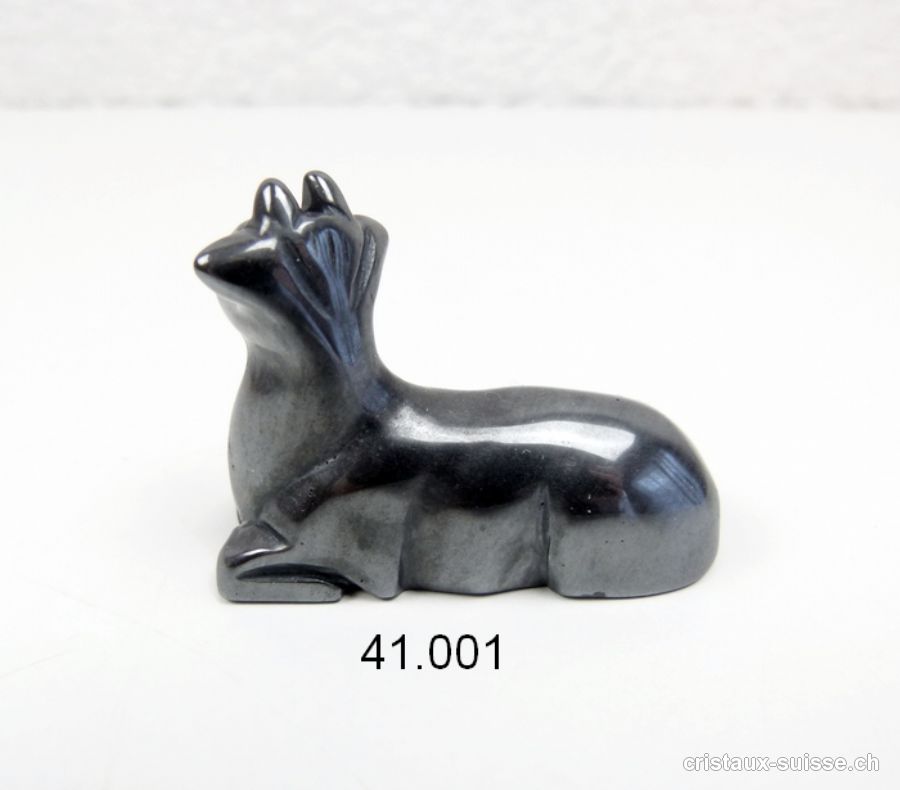 Vache Hématite 4 cm