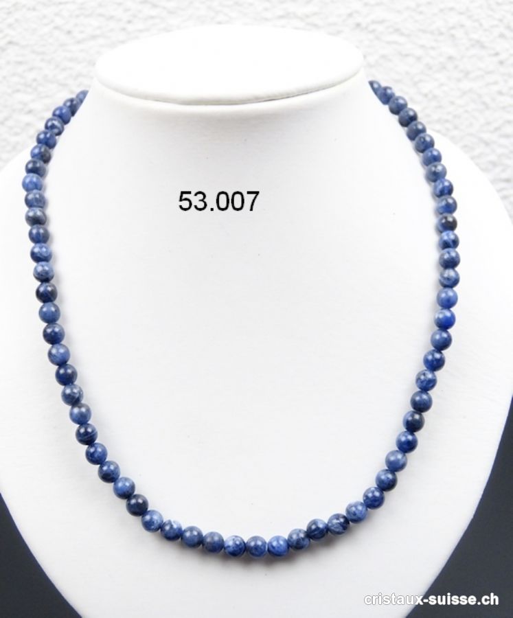 Collier Sodalite 6 mm / 45 cm