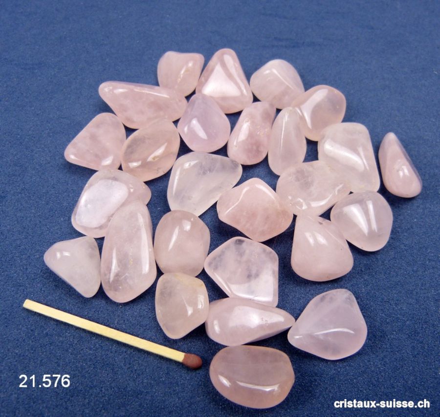 Quartz rose forme libre 2 à 3 cm. Taille S-M. Offre Spéciale