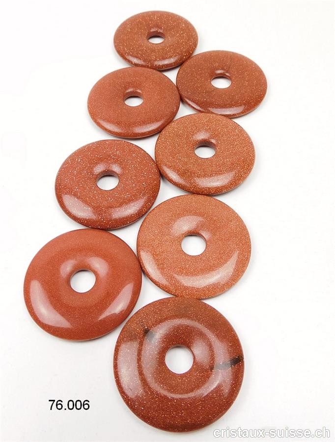 Rivière d'or brune, donut 4 cm. OFFRE SPECIALE