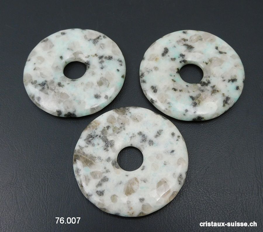 Amazonite - Granit, donut 4,5 cm