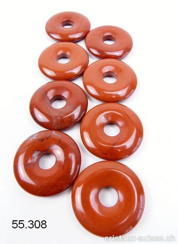 Jaspe rouge Donut 3 cm