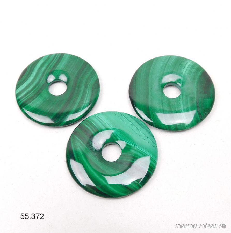 Malachite donut 3,8 - 4 cm. Qual. A