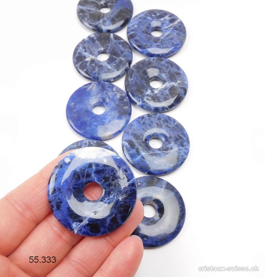 Sodalite Donut 4 cm