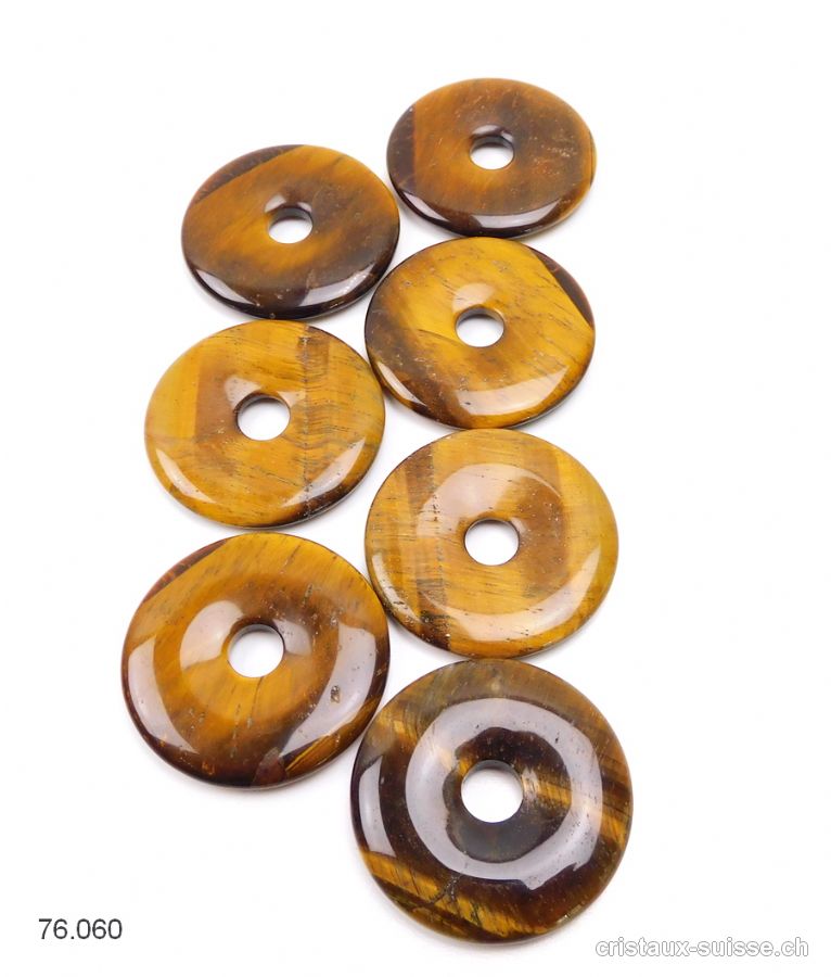 Oeil de Tigre, donut 4 cm. OFFRE SPECIALE