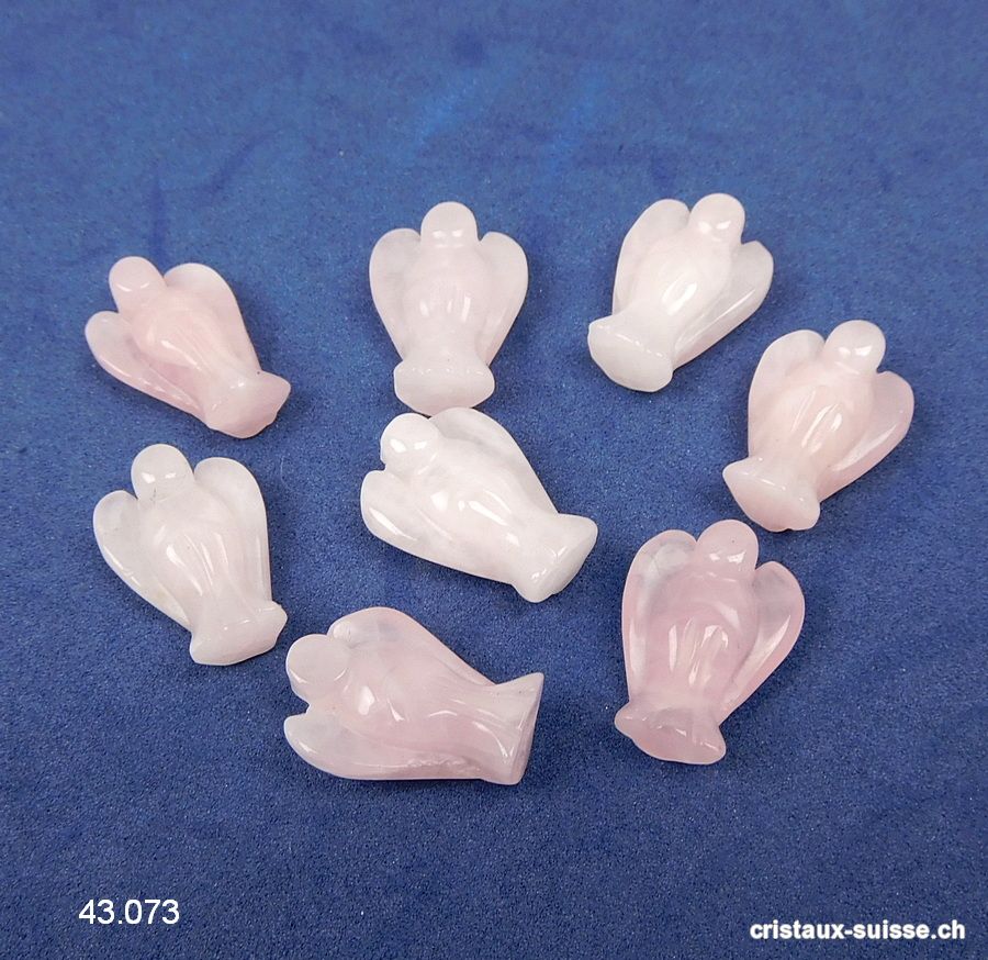 Ange Quartz rose 2 cm, Mini