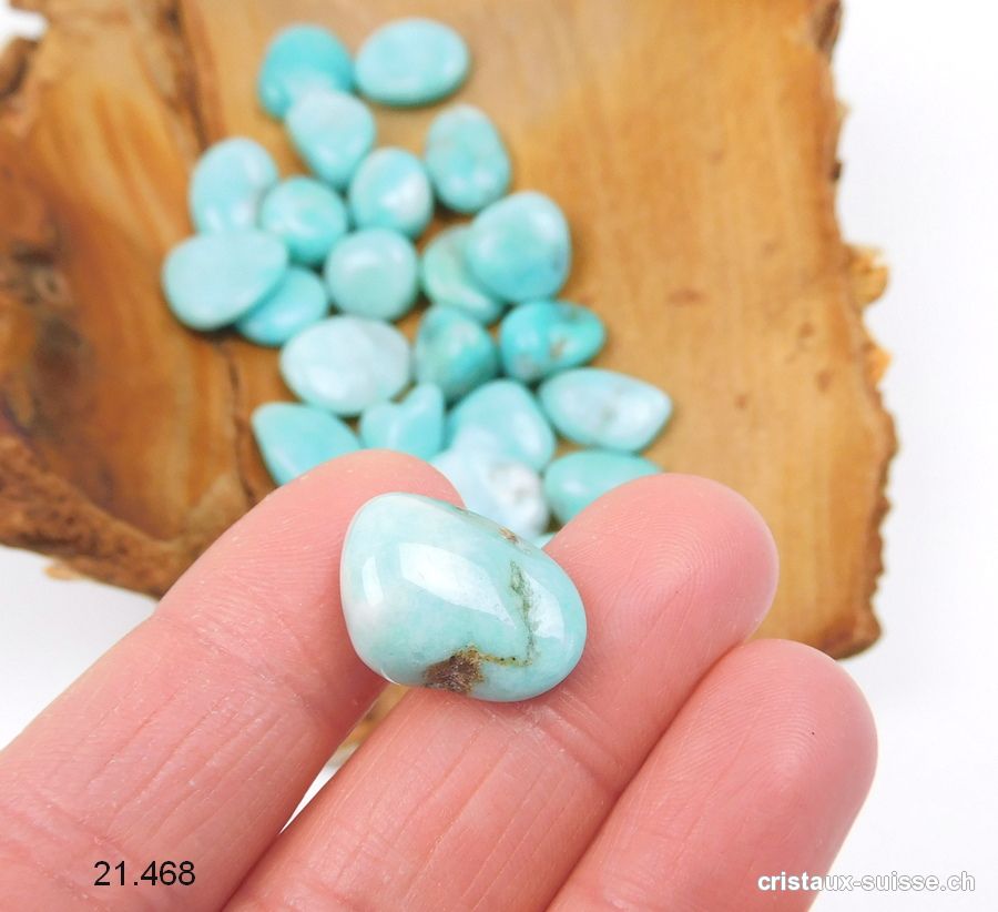 Amazonite du Pérou 1 à 2 cm. Taille S