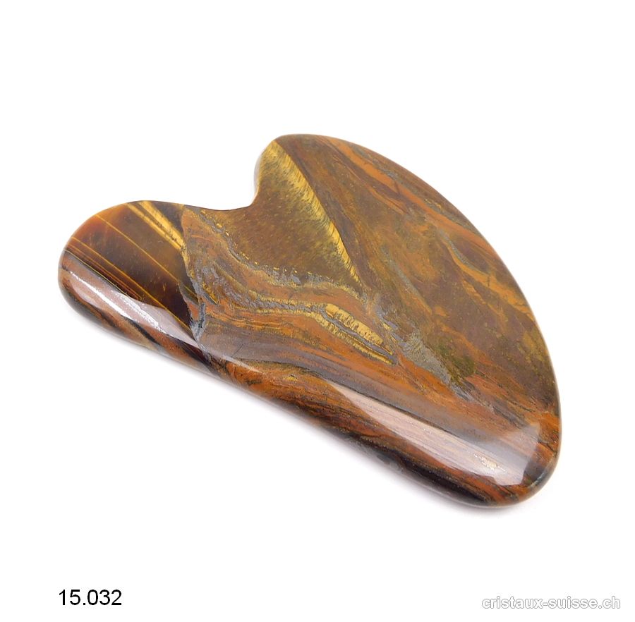 Aile d'ange de Massage Oeil de Fer 7,5 - 8 cm. Qual. A