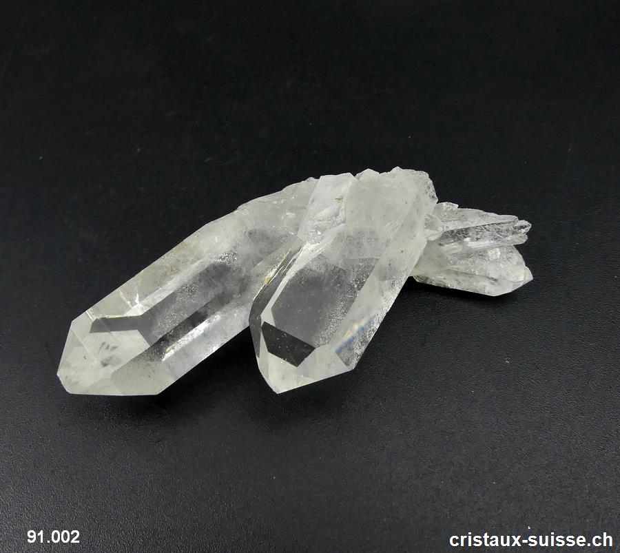 Cristal de roche, pointes du Brésil. Pièce unique 44 grammes