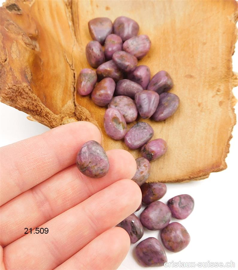 Rubis d'Inde 1,5 - 2 cm / 3,5 à 5 grammes. Taille SM