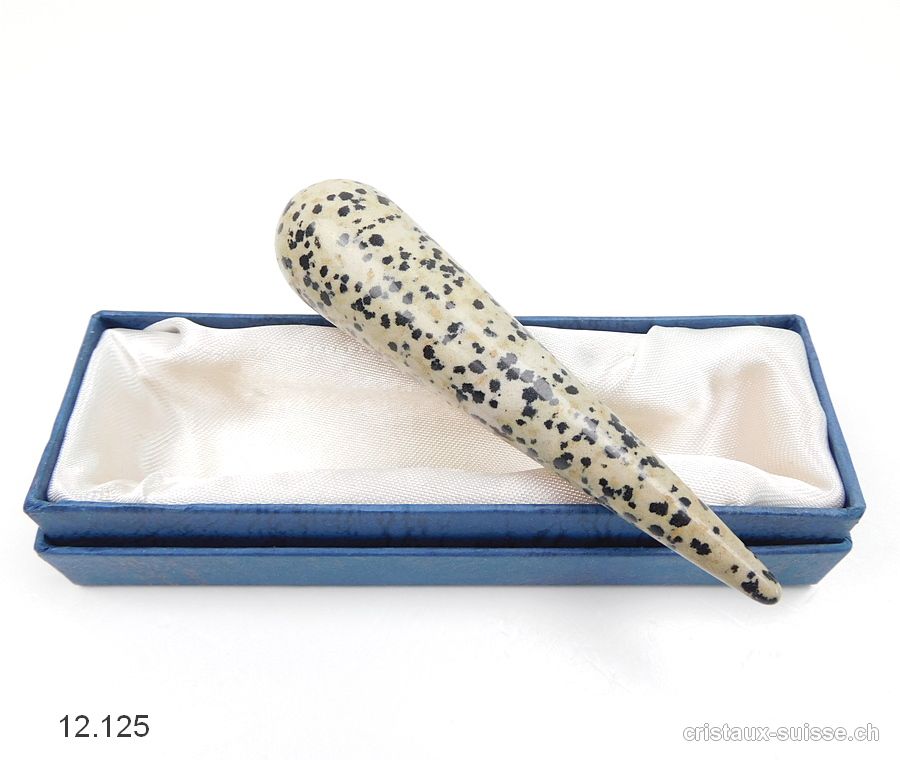 Bâton Jaspe Dalmatien 9 - 9,5 cm