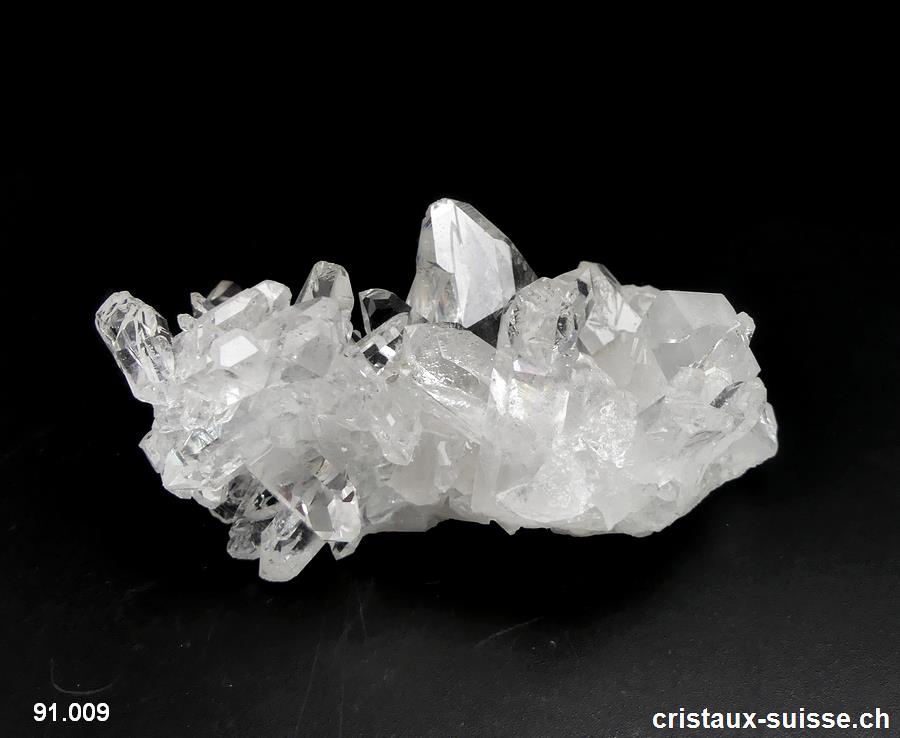 Cristal de roche A, druse du Brésil. Pièce unique 114 grammes