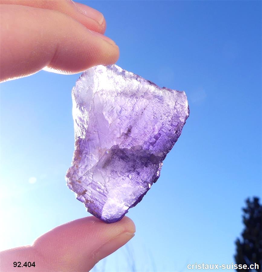 Fluorite - Fluorine violette. Pièce unique 37 grammes