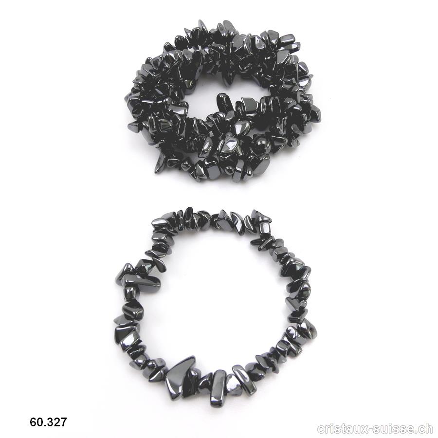 Bracelet Hématite, 17 - 17,5 cm. Taille S