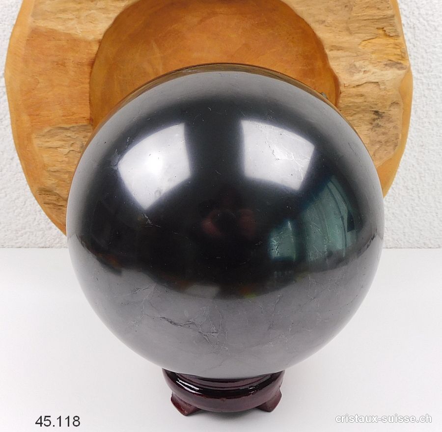 Boule Schungite Ø 16,5 cm. Pièce unique 5,795 Kg. Offre Spéciale