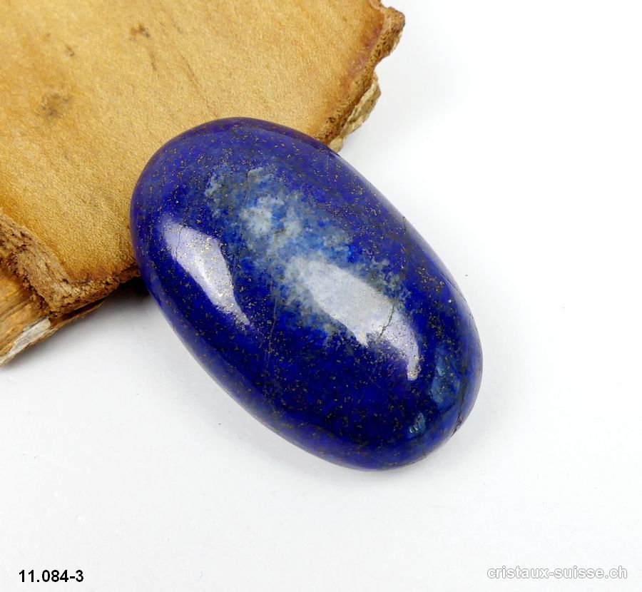 Lapis-Lazuli d'Afghanistan, galet 5,4 x 3,3 x 1,7 cm. Pièce unique