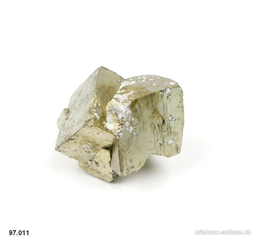 Pyrite cube brute d'Espagne. Pièce unique
