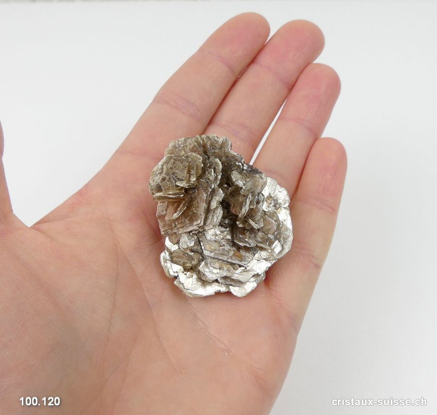 Muscovite du Brésil. Pièce unique 4,5 cm