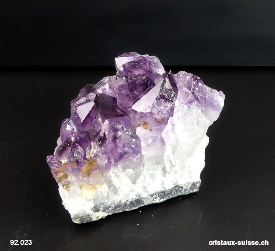 Améthyste du Brésil, druse. Pièce unique 202 grammes