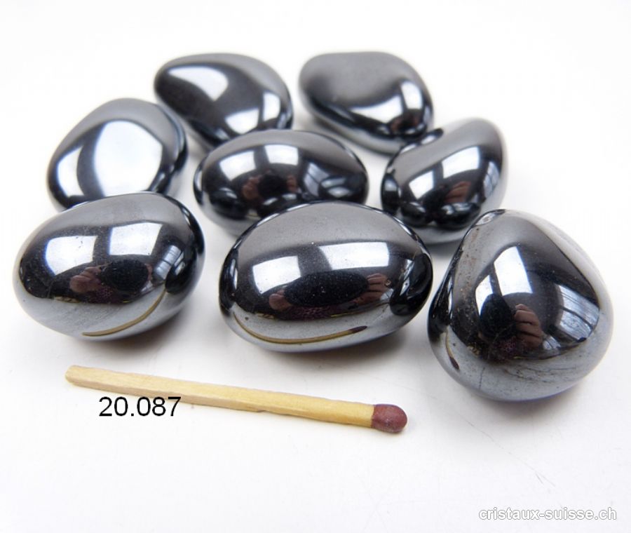 Hématite 2-3 cm / 17 à 23 grammes. Taille M