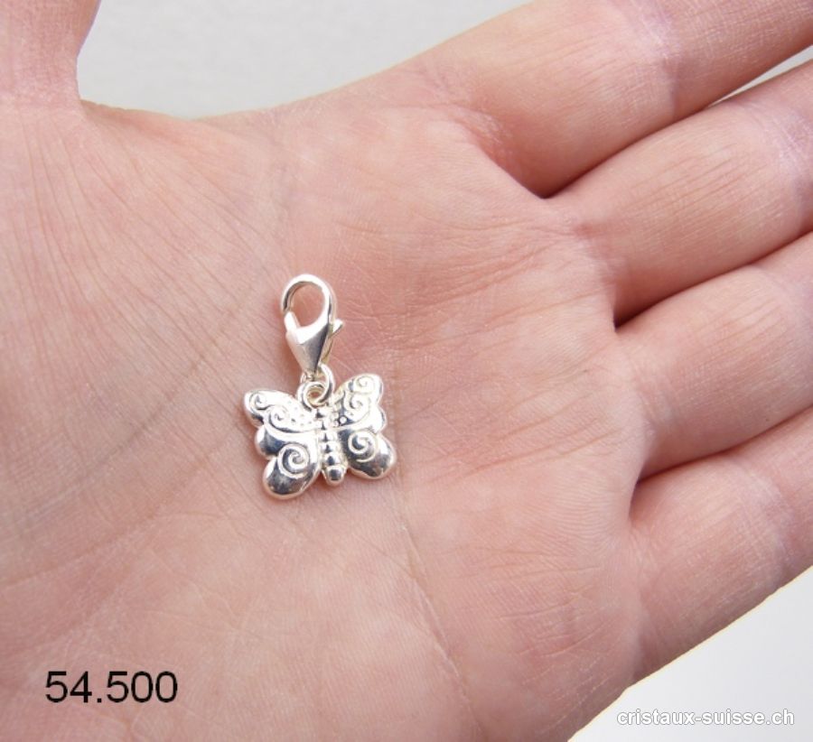 Pendentif - Charm Papillon en argent 925