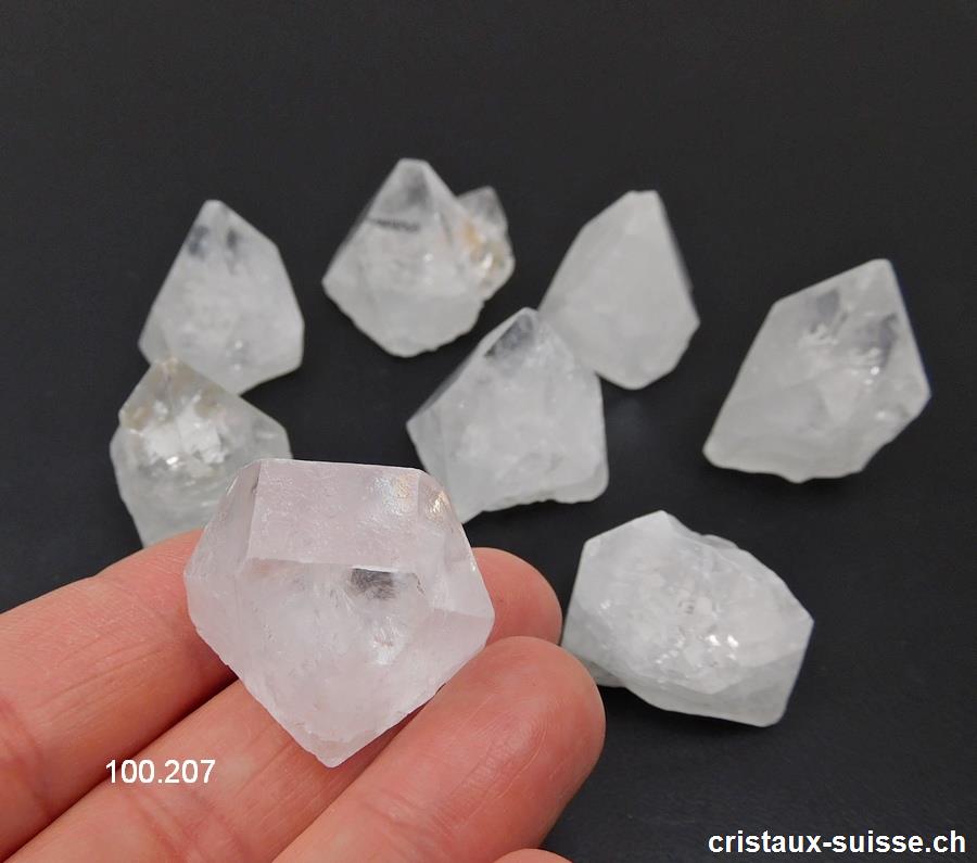 Apophyllite cristal, H. 2 à 2,5 cm / 12 à 15 grammes