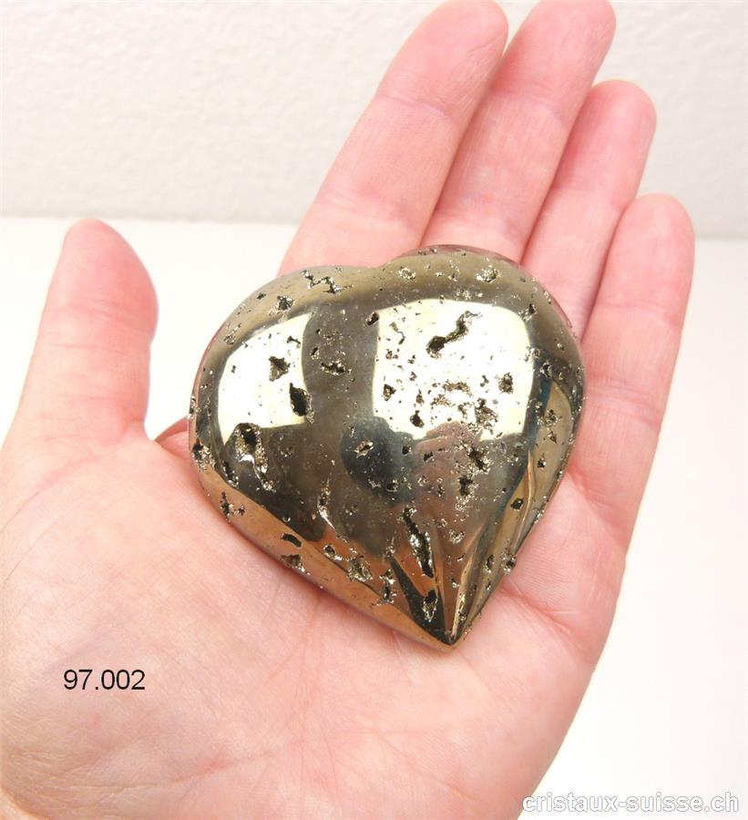 Coeur Pyrite du Pérou. Pièce unique 193 grammes